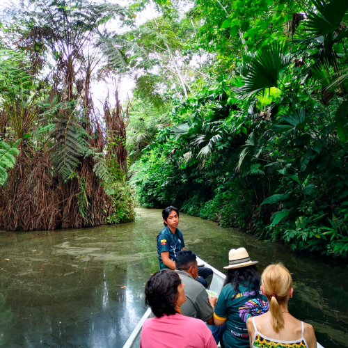 25. Laguna Isla Paikawe Geoparque Napo Sumaco