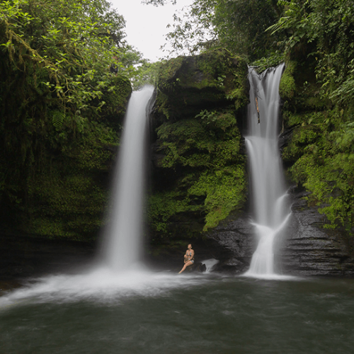 46. Cascada Amarun Pakcha Geoparque Napo Sumaco