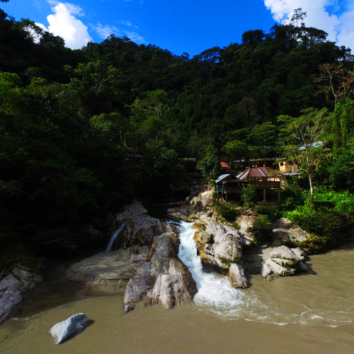 9. Balneario Waysa Yacu y Río Jatun Yacu Geoparque Napo Sumaco